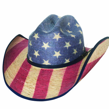 Bullhide Star Spangled - (20X) Straw Cowboy Hat