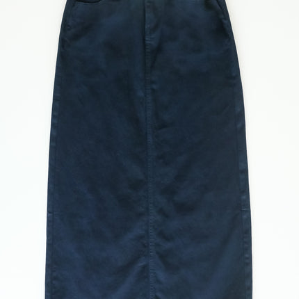Stella Navy Maxi Denim Skirt
