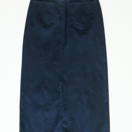 Stella Navy Maxi Denim Skirt