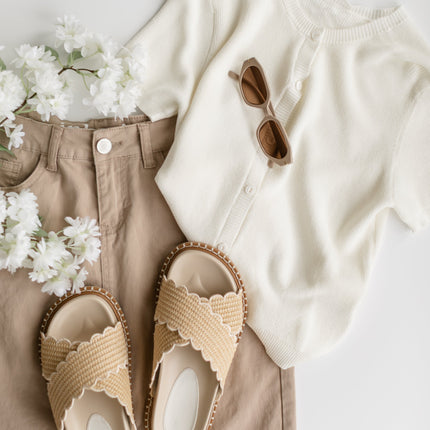 Stella Simply Taupe Denim Maxi Skirt