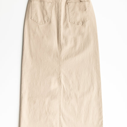 Stella Simply Taupe Denim Maxi Skirt