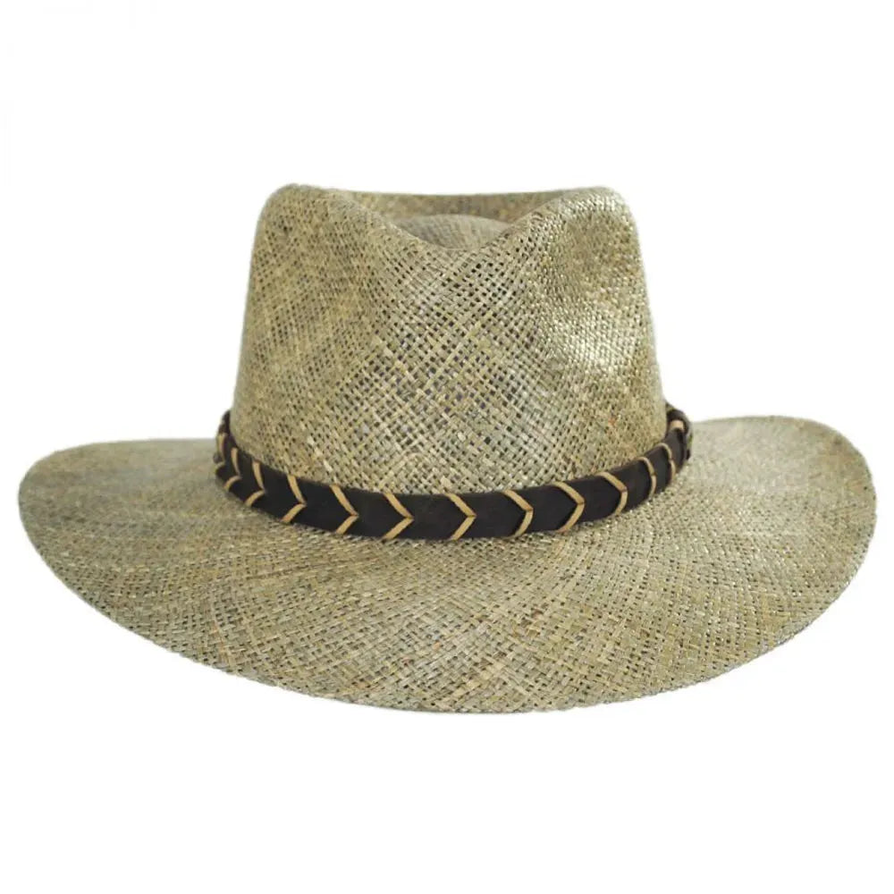 Stetson Alder – UPF 50+ Straw Fedora Sun Hat – Tobies House