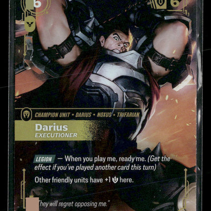 Darius - Executioner #243/298 Foil Epic - Riftbound Origins TCG