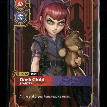 Annie - Dark Child (Starter) #017/024 Rare - Riftbound Origins TCG