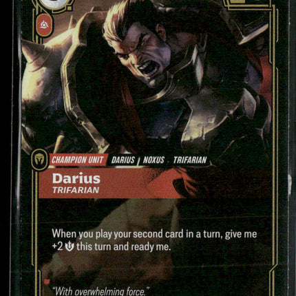 Darius - Trifarian #027/298 Foil Rare - Riftbound Origins TCG