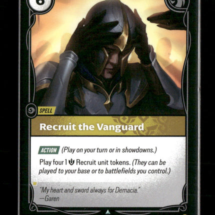 Recruit the Vanguard #015/024 - Riftbound Origins TCG