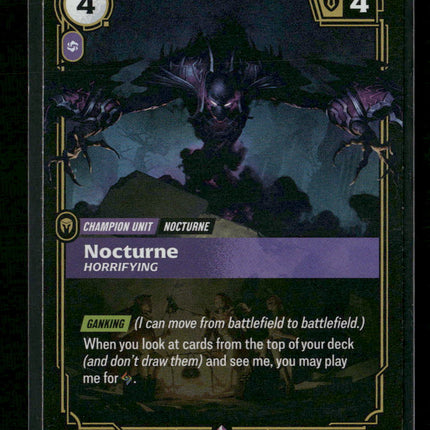 Nocturne - Horrifying #194/298 Foil Rare - Riftbound Origins TCG