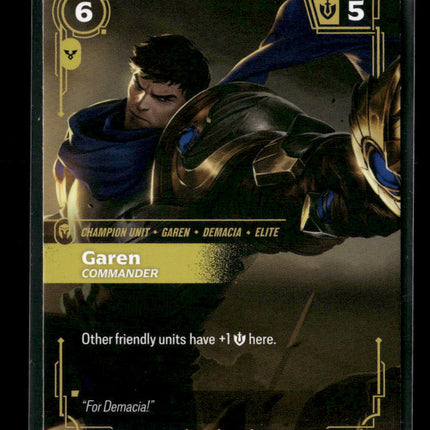 Garen - Commander #013/024 Epic - Riftbound Origins TCG
