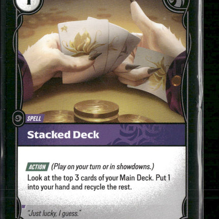 Stacked Deck #183/298 - Riftbound Origins TCG