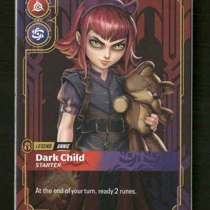 Annie - Dark Child (Starter) #017/024 Rare - Riftbound Origins TCG