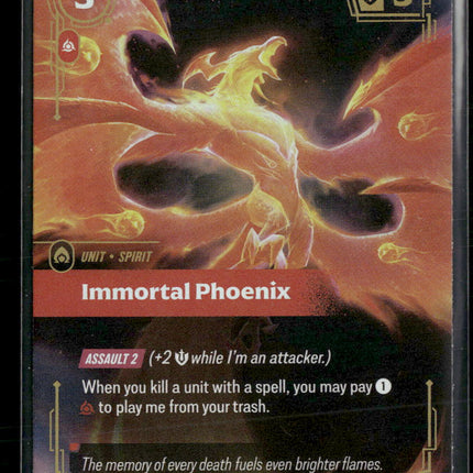 Immortal Phoenix #037/298 Foil Epic - Riftbound Origins TCG