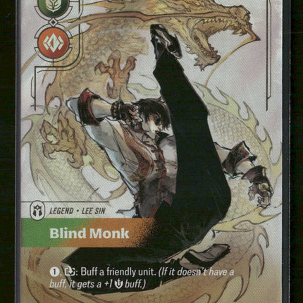 Lee Sin - Blind Monk (Overnumbered) #304/298 Foil - Riftbound TCG