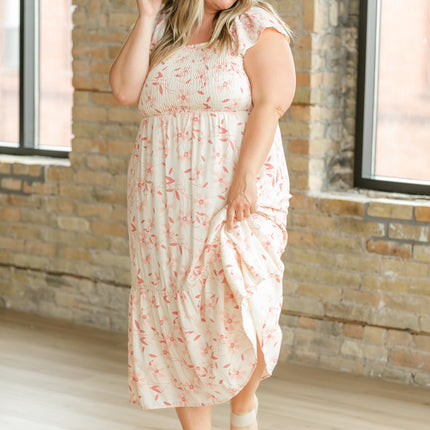 Summer Cap Sleeve Midi Dress - FINAL SALE