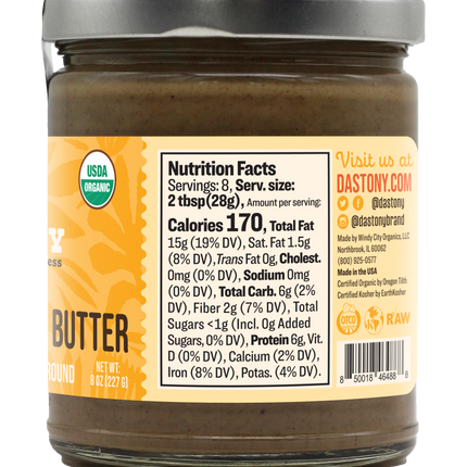 Sprouted Sunflower Seed Butter