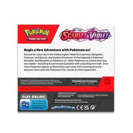 Scarlet & Violet Booster Display Box (36 Packs)