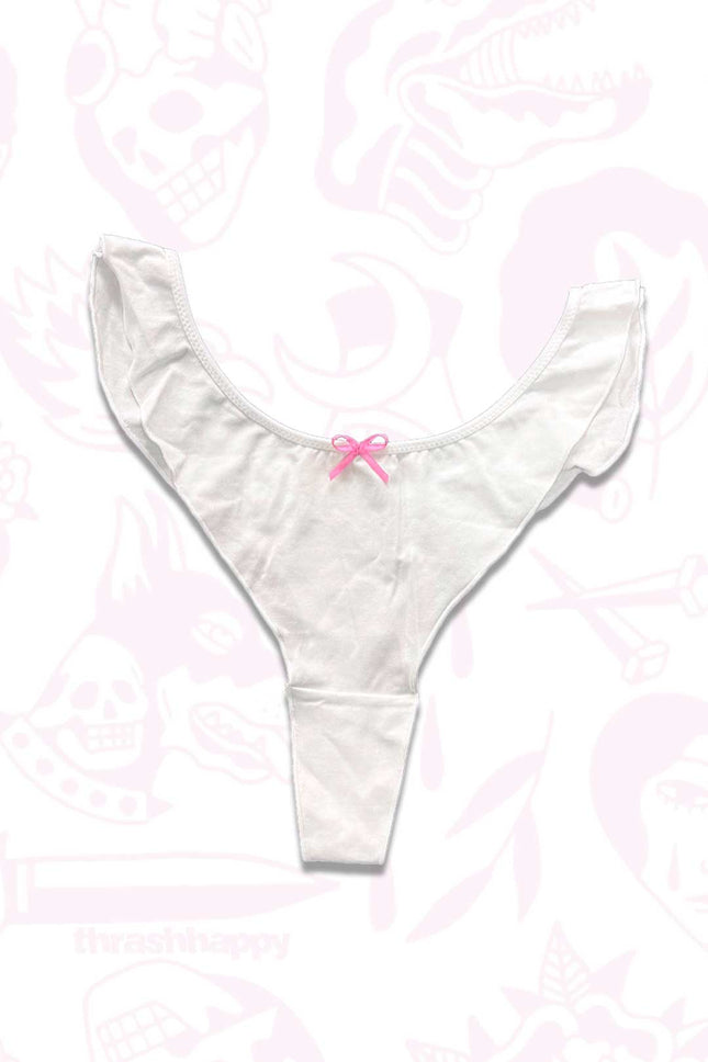Sweet Cheeks Ruffle Thong