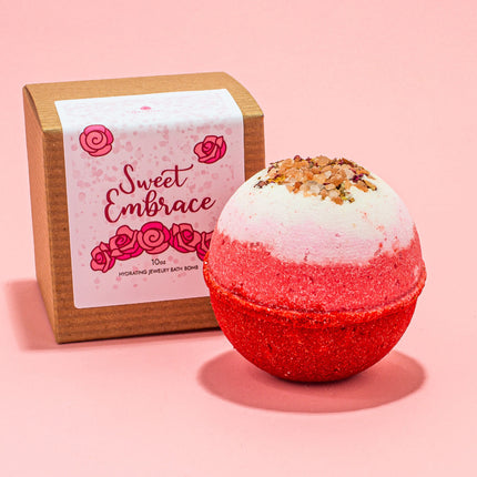 Sweet Embrace 10oz Jewelry Bath Bomb