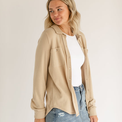 Taylor Ultra Soft Button Front Shirt - FINAL SALE