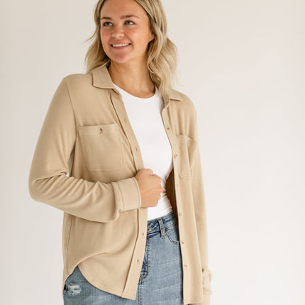 Taylor Ultra Soft Button Front Shirt - FINAL SALE