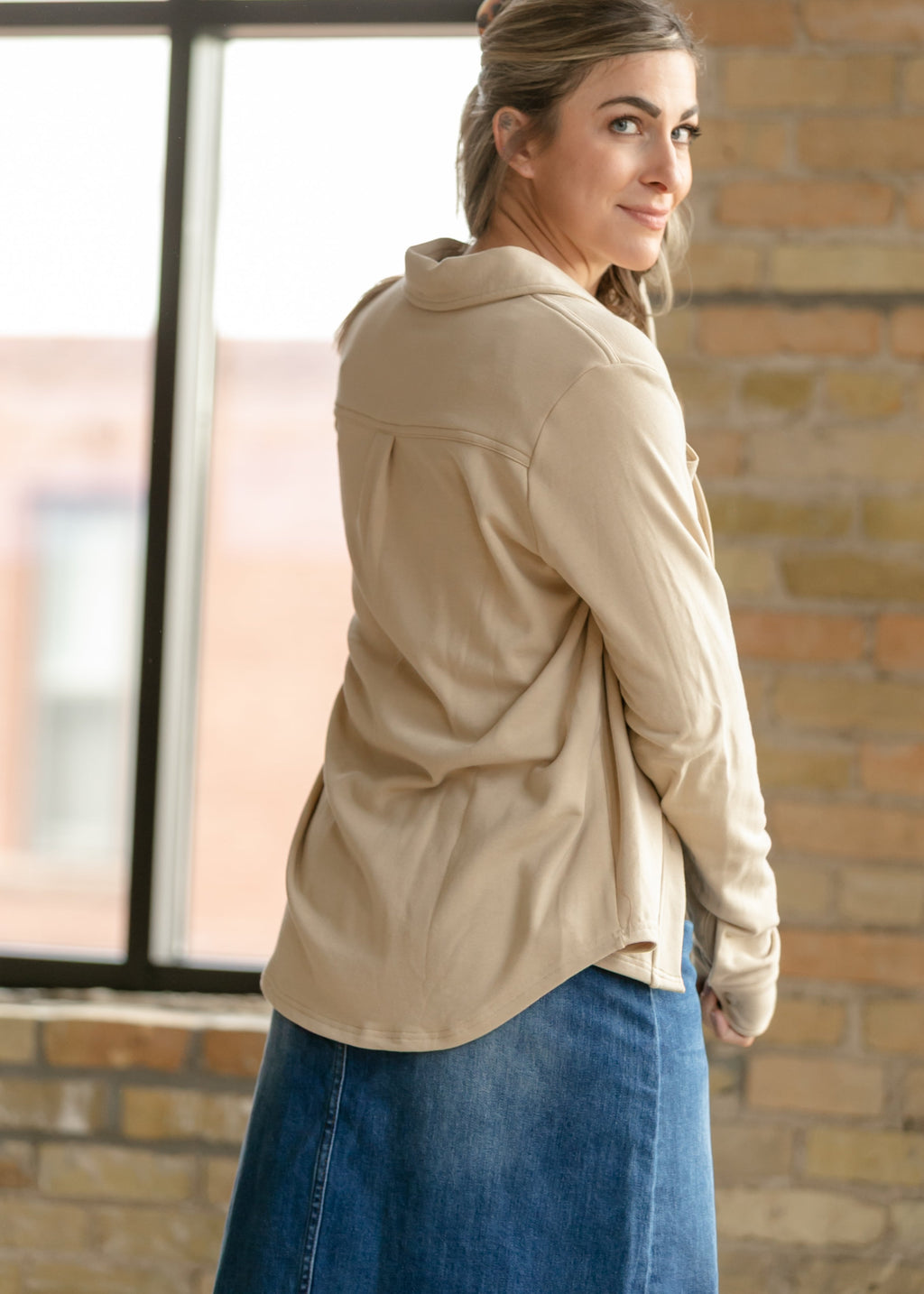 Taylor Ultra Soft Button Front Shirt - FINAL SALE