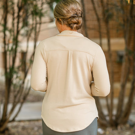 Taylor Ultra Soft Button Front Shirt - FINAL SALE
