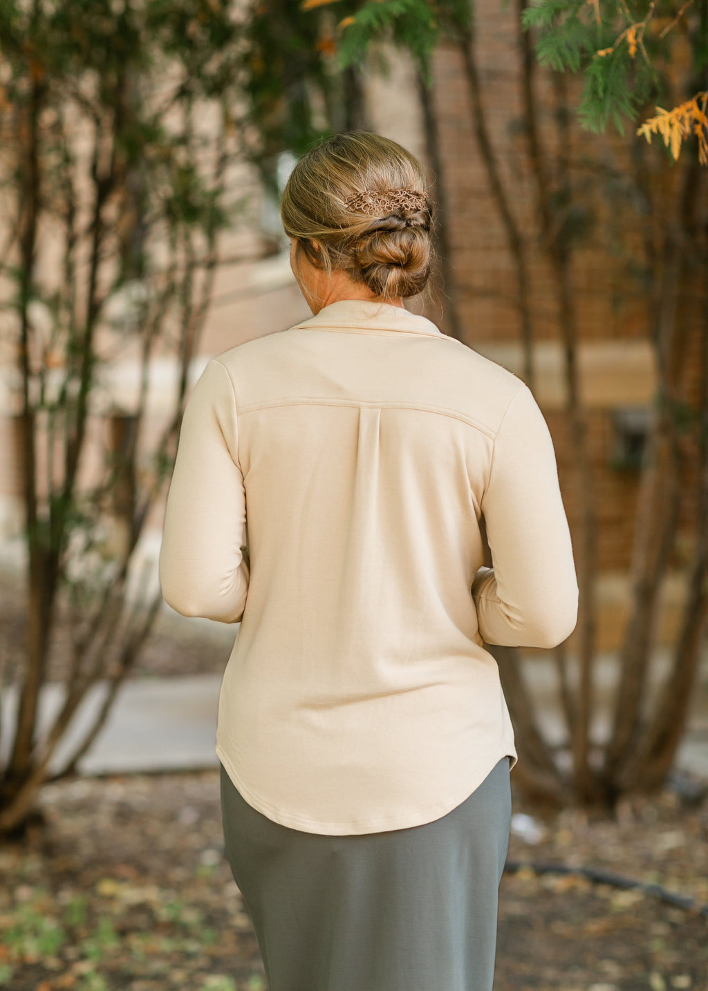 Taylor Ultra Soft Button Front Shirt - FINAL SALE