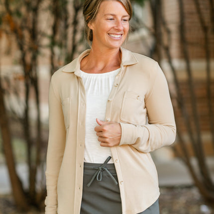 Taylor Ultra Soft Button Front Shirt - FINAL SALE