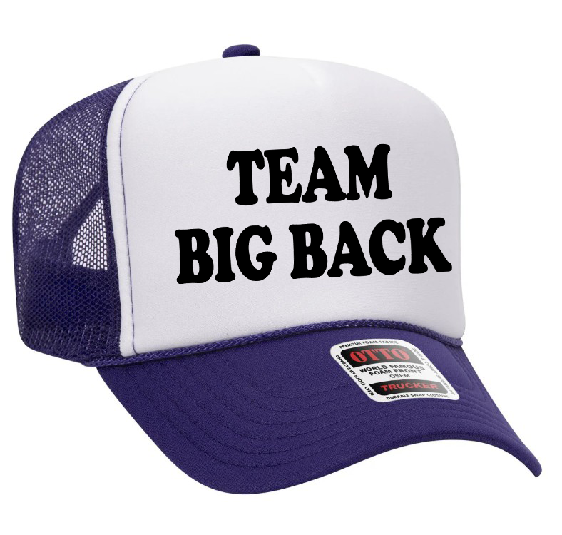 Team Big Back Adult Otto Foam Trucker Hat