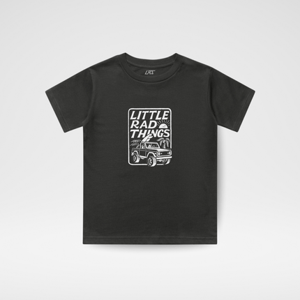 THE BRONCO LITTLE RAD THINGS TEE - COAL