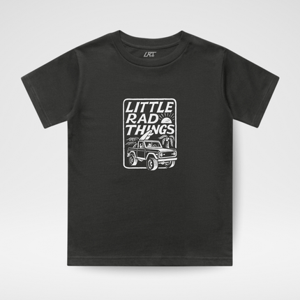 THE BRONCO LITTLE RAD THINGS TEE - COAL