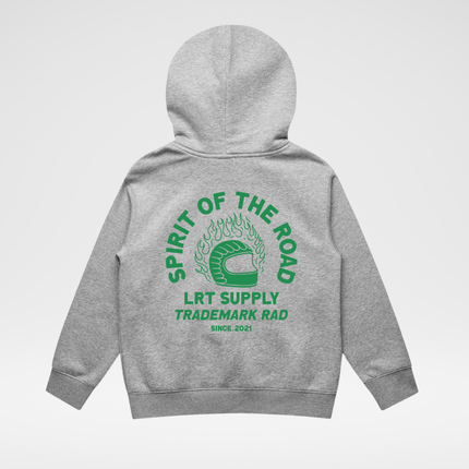 THE SPIRIT RIDER HOODIE - RECYCLED HEATHER GRAY