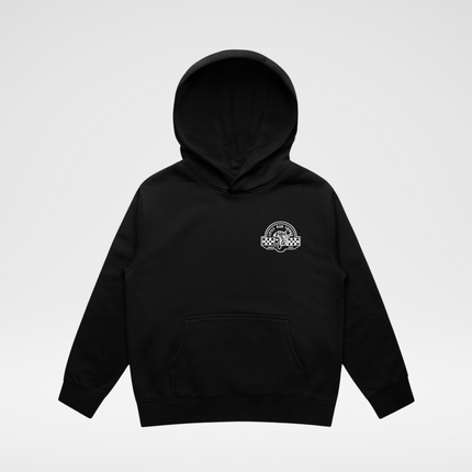 THE TIL DEATH HOODIE - RECYCLED BLACK