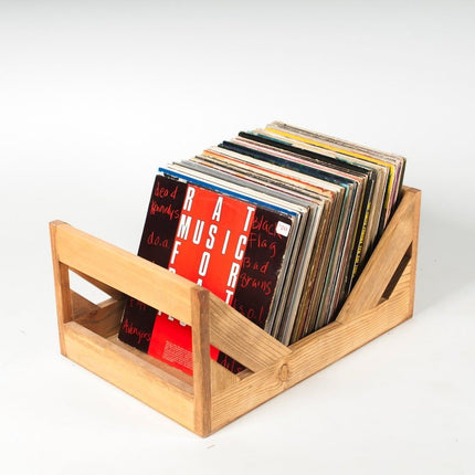 The Milk Crate Alternative: 12" Vinyl Record Storage