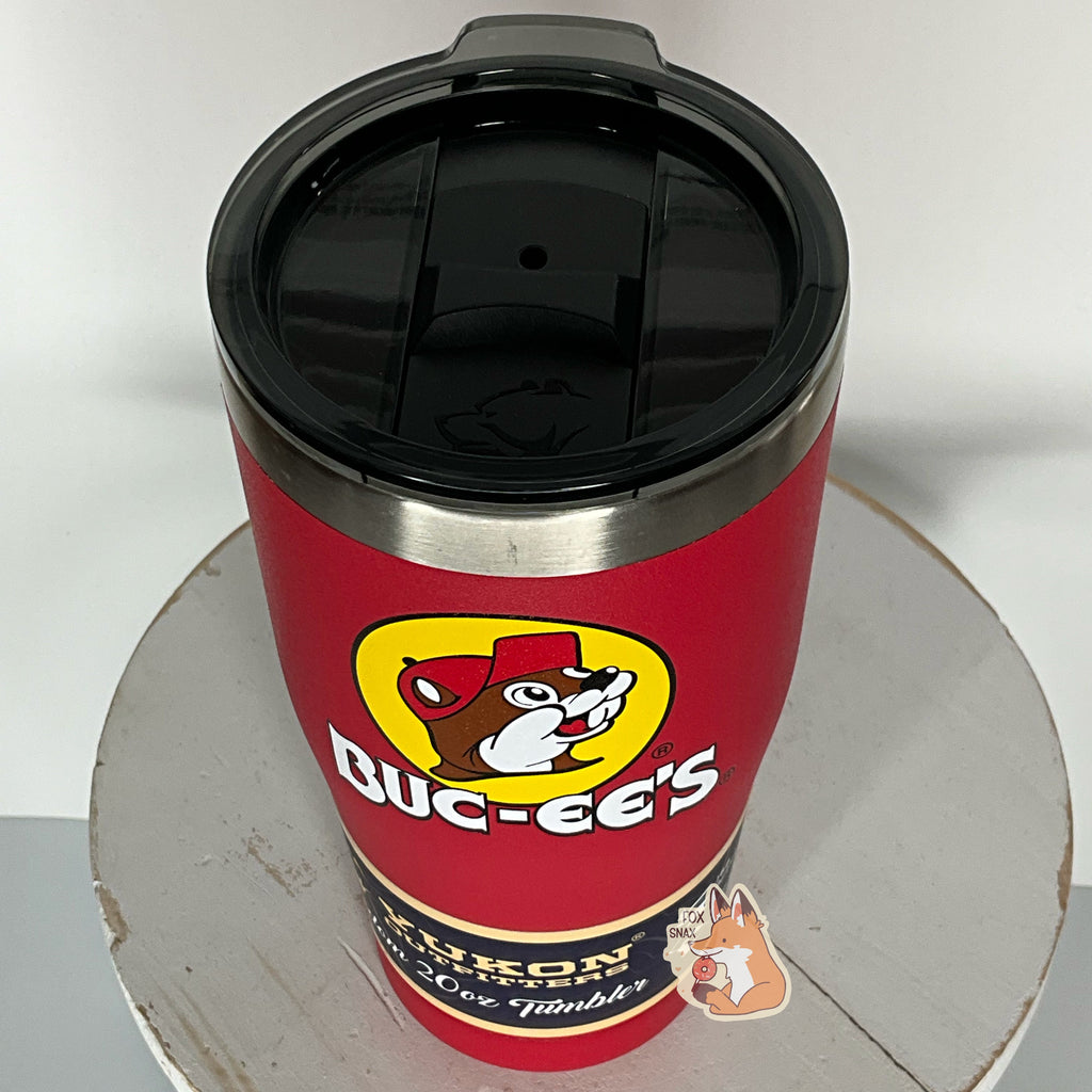 Buc-ee's Yukon Outfitters Red 20oz Tumbler