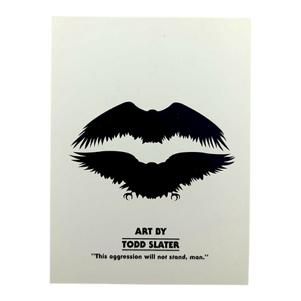 Todd Slater Occasional Acid Flashback (The Dude) Sticker