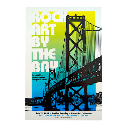 TRPS Rock Art by the Bay Handbill by Tom Shaw