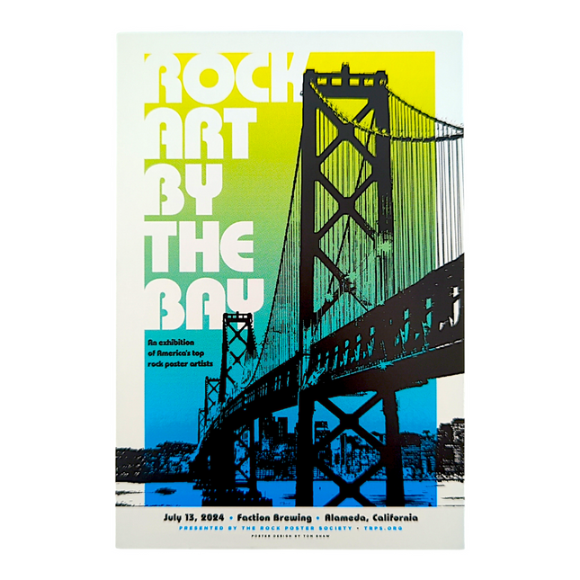 TRPS Rock Art by the Bay Handbill by Tom Shaw