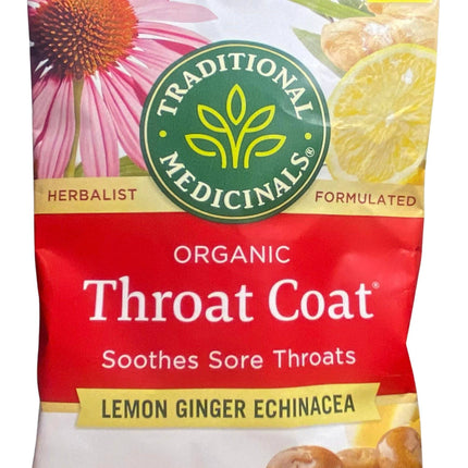 Throat Drops, Organic - Traditional Medicinals