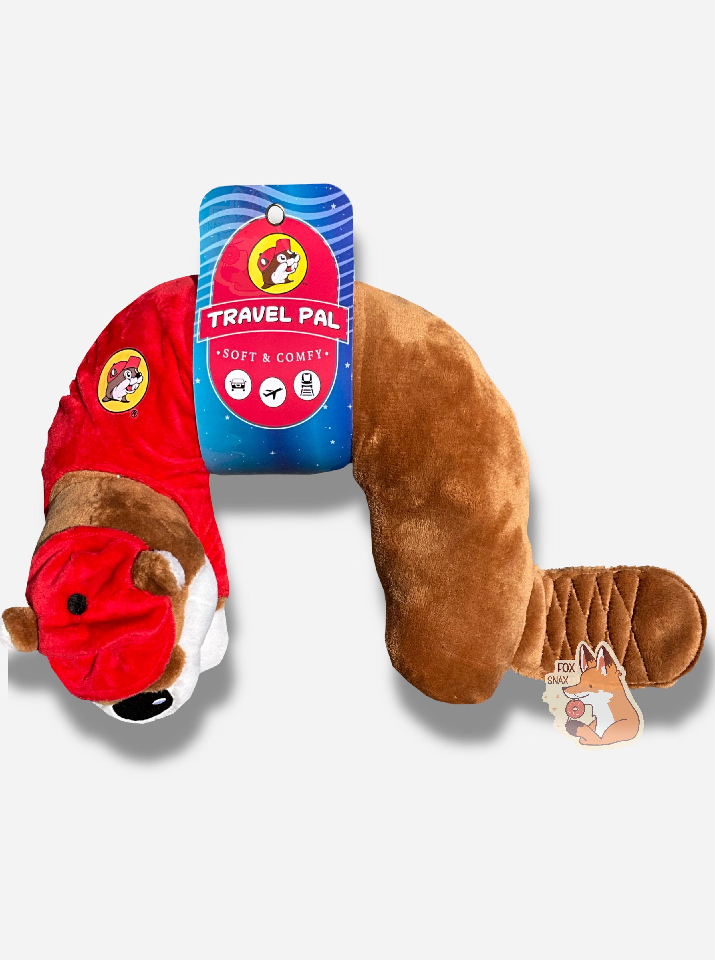 Buc-ee's Travel Pal Kids Neck Pillow