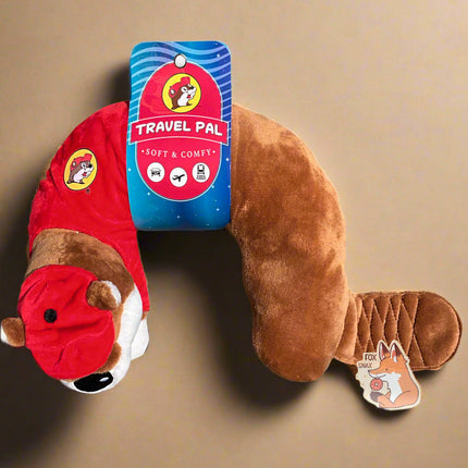 Buc-ee's Travel Pal Kids Neck Pillow