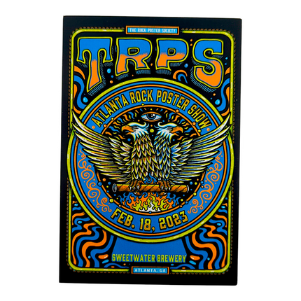 TRPS Atlanta Rock Poster Show Handbill by Matt Leunig