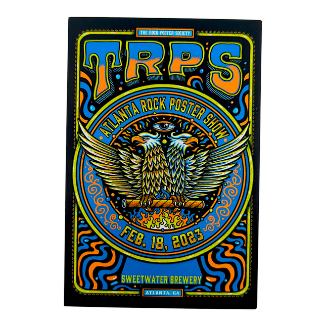 TRPS Atlanta Rock Poster Show Handbill by Matt Leunig