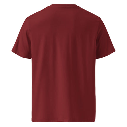 Unisex organic ribbed neck t-shirt