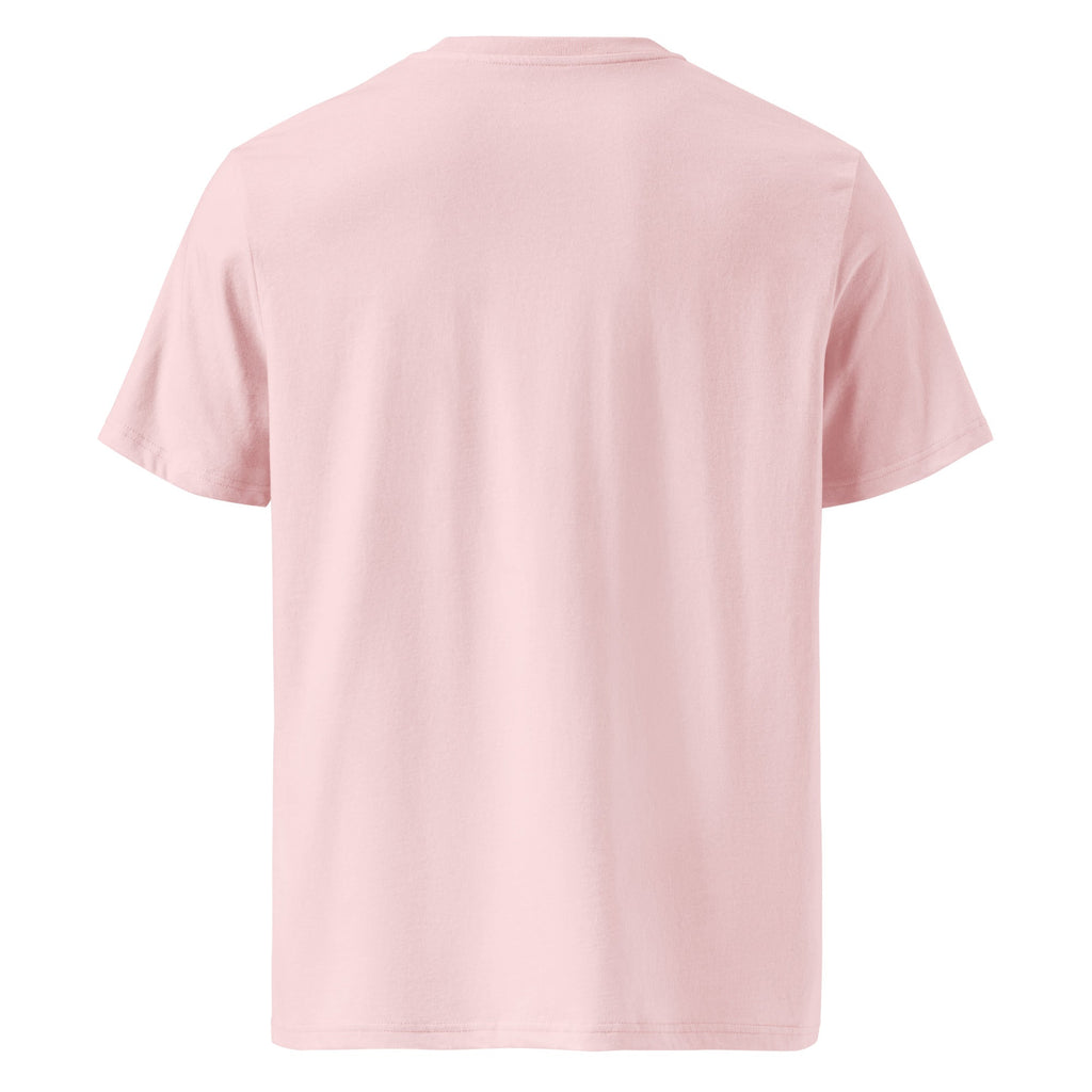Unisex organic ribbed neck t-shirt