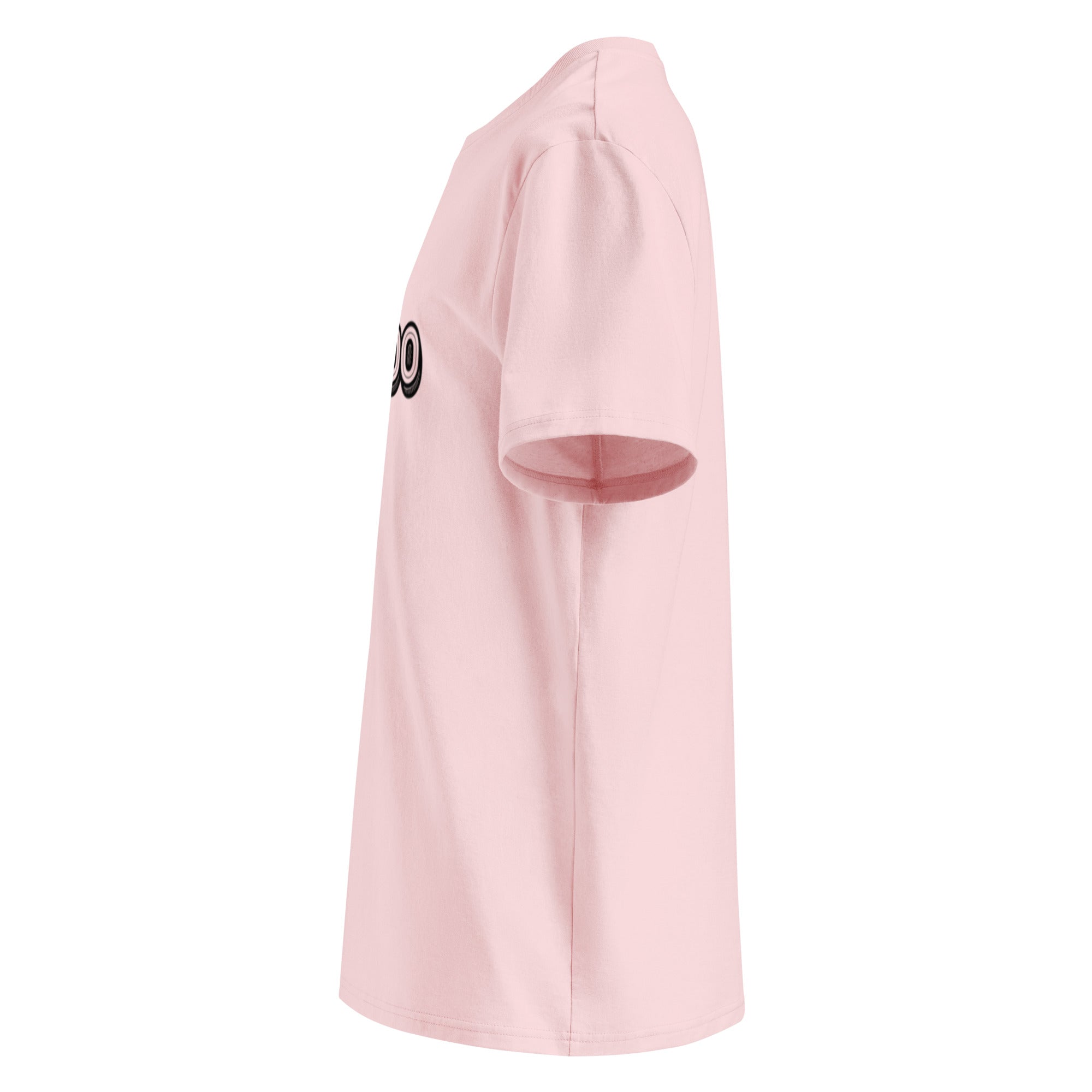 Unisex organic ribbed neck t-shirt