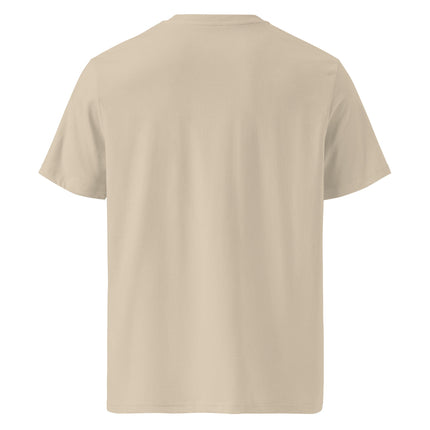 Unisex organic ribbed neck t-shirt