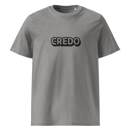 Unisex organic ribbed neck t-shirt