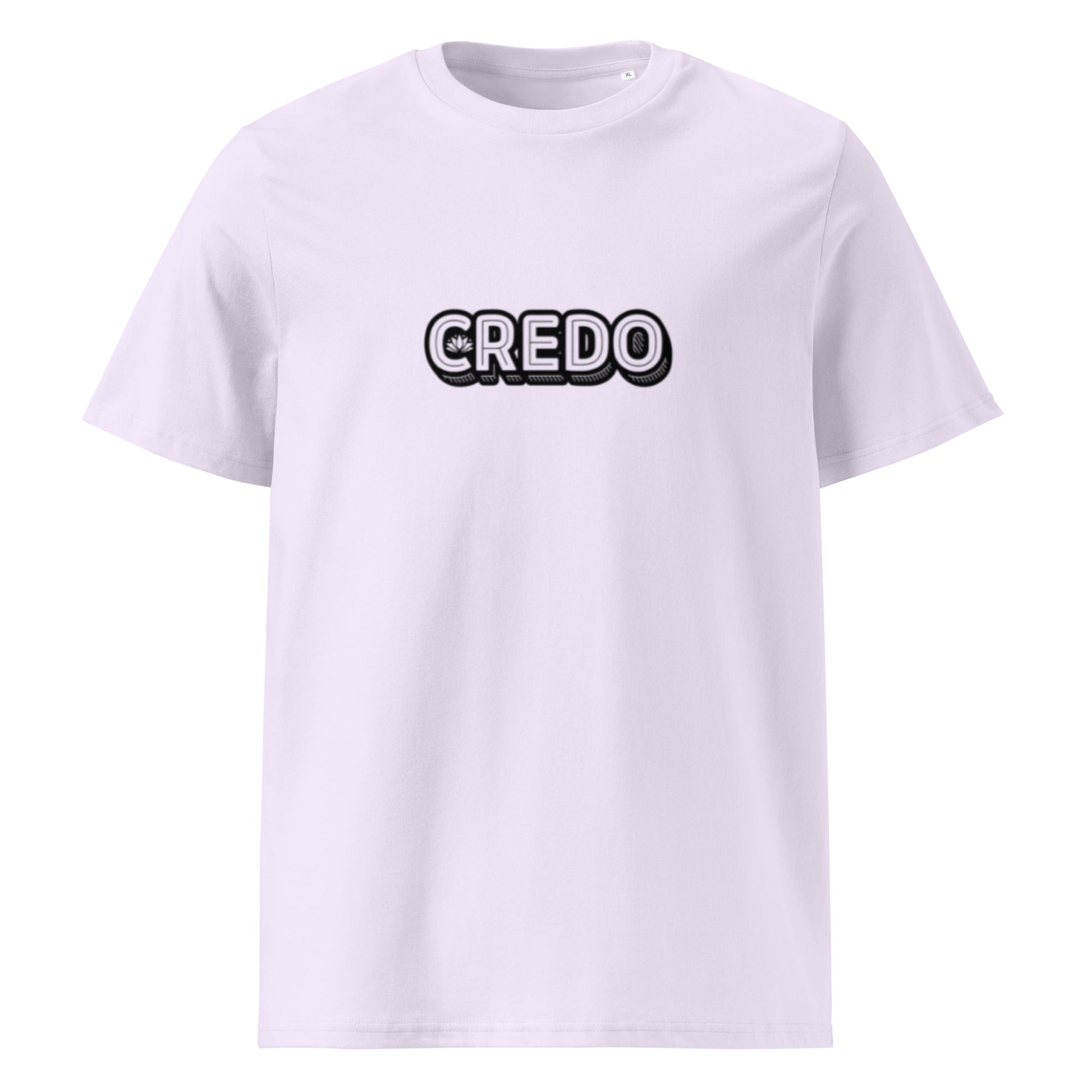 Unisex organic ribbed neck t-shirt