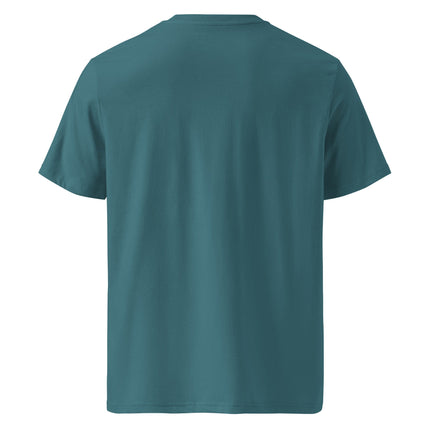 Unisex organic ribbed neck t-shirt