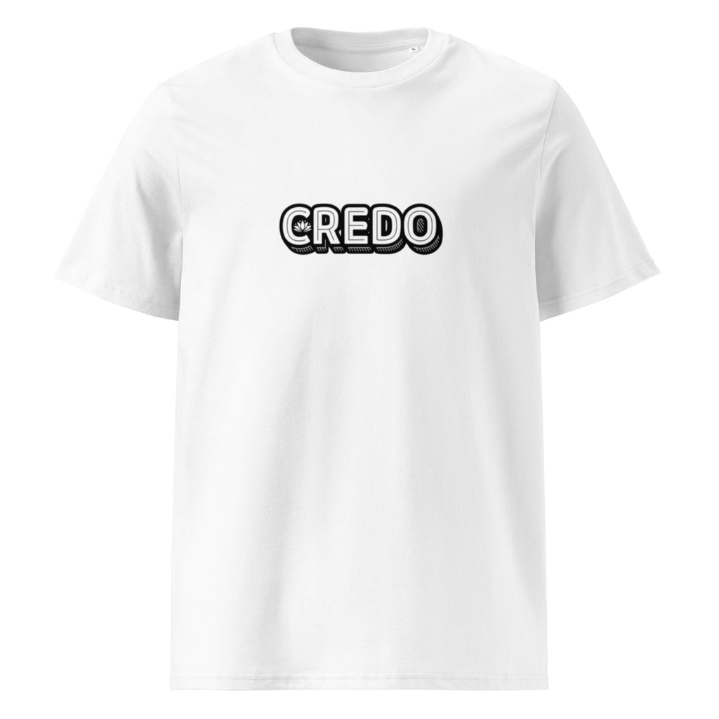 Unisex organic ribbed neck t-shirt